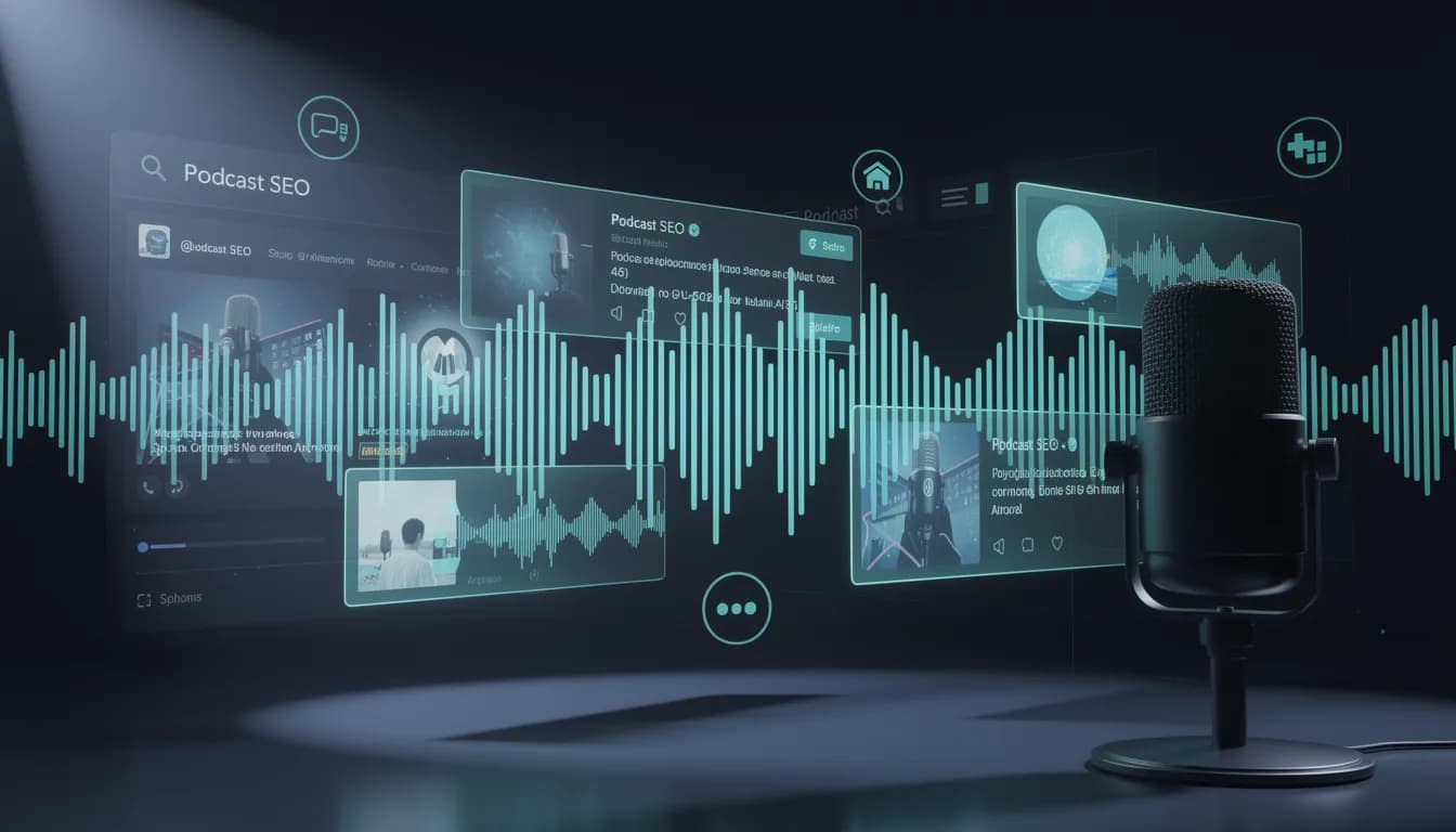 Podcast SEO — ranking in Google, Spotify, and AI search
