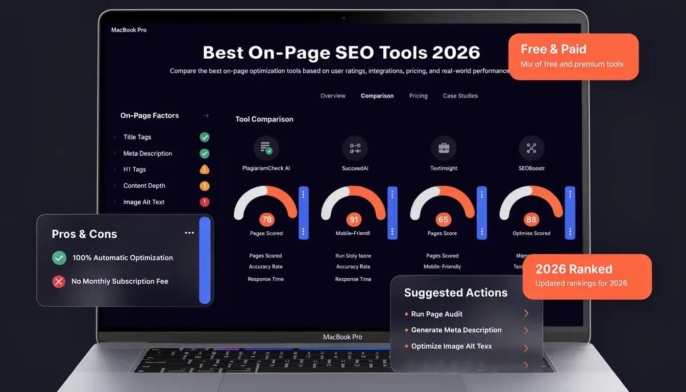 Best On-Page SEO Tools in 2026 (Free & Paid Compared)